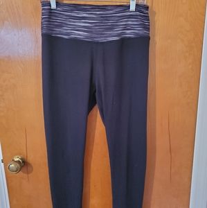 Sz S Black Bally Leggings